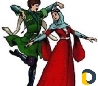 Обучение свадебной лезгинке