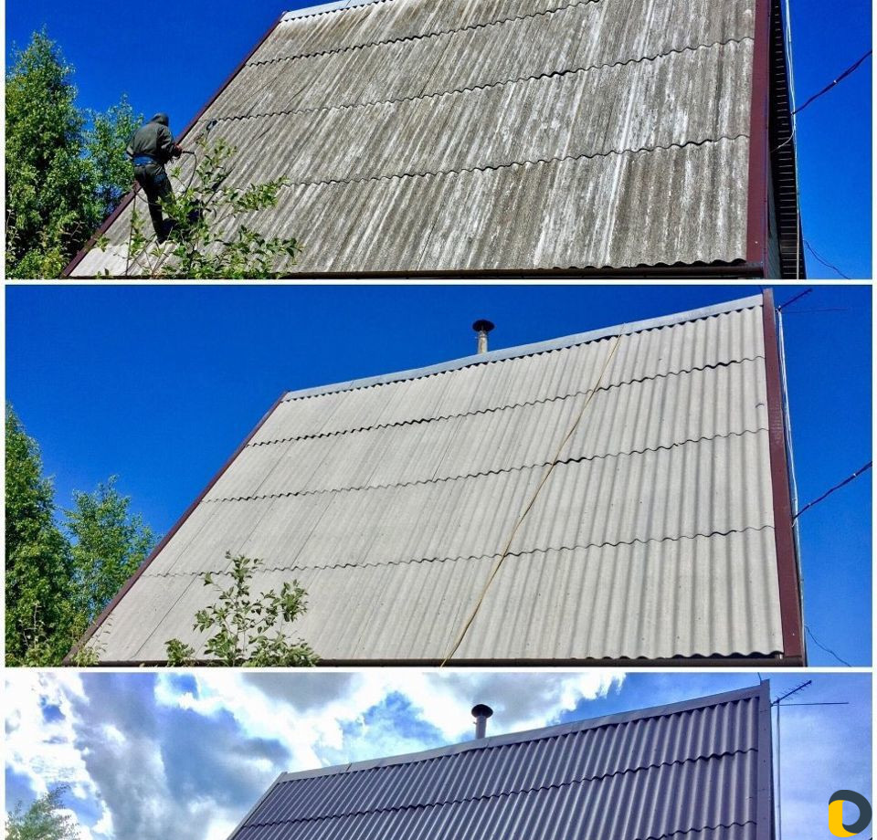 Очистка и реставрация кровли