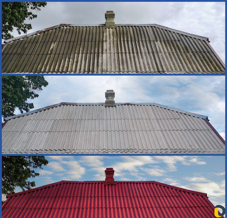 Очистка и реставрация кровли