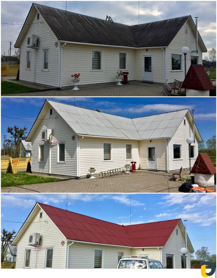 Очистка и реставрация кровли