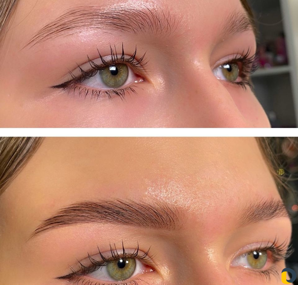 Оформление бровей