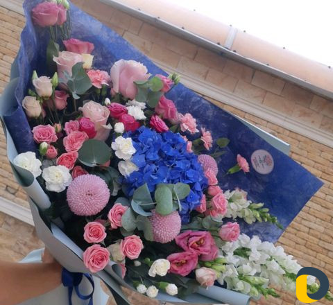 Оформление шарами и цветами