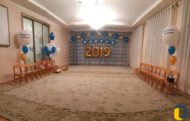 Оформление шарами и цветами