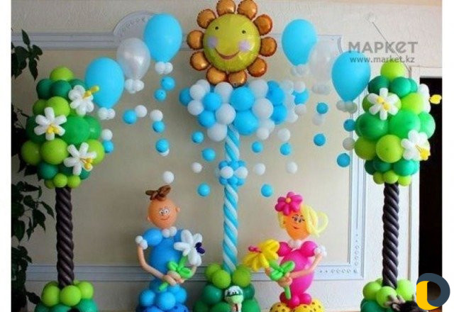 Оформление шарами любых мероприятий