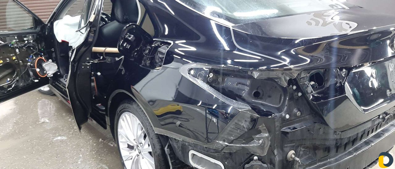 Оклейка автомобиля антигравийной пленкой