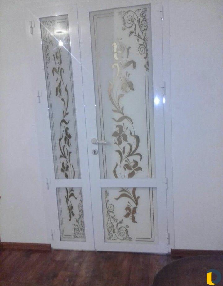 Окна двери витражи из пластика и алюминия