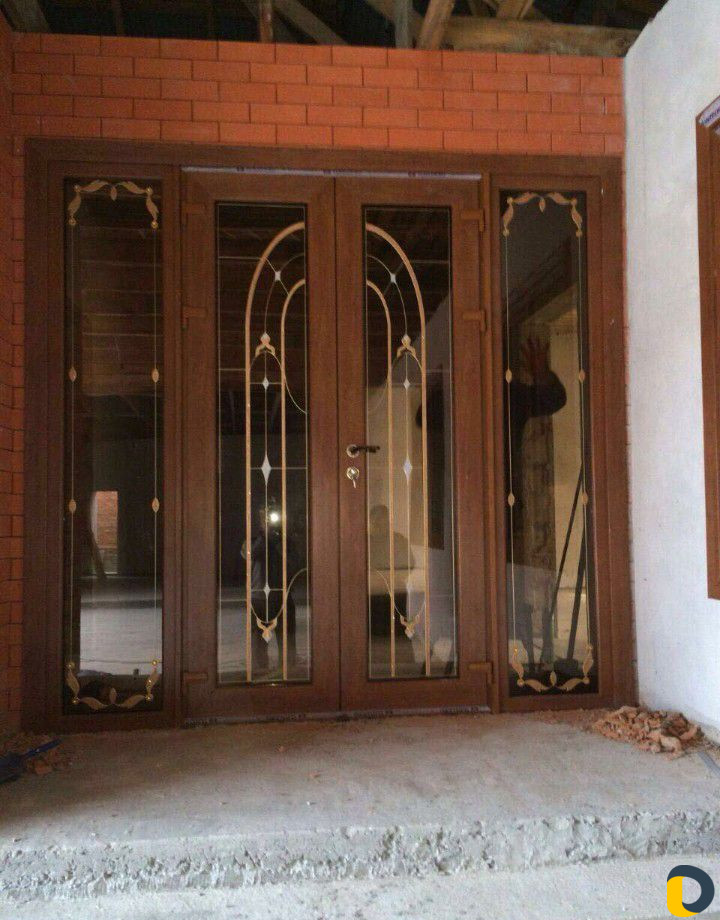 Окна двери витражи