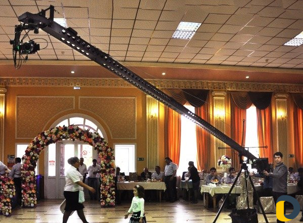Операторский кран на свадьбу