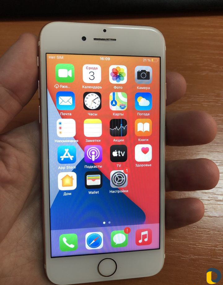 Оригинальный дисплей iPhone 8 plus белый