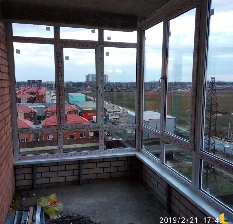 Остекление балконов