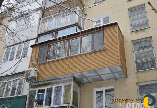 Остекление. укрепление и утепление балконов