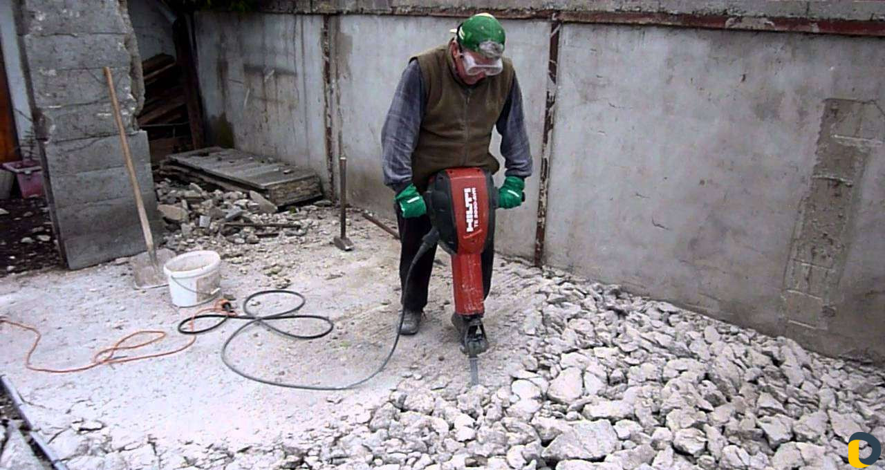 Отбойный молоток Отбойник ломаем бетон