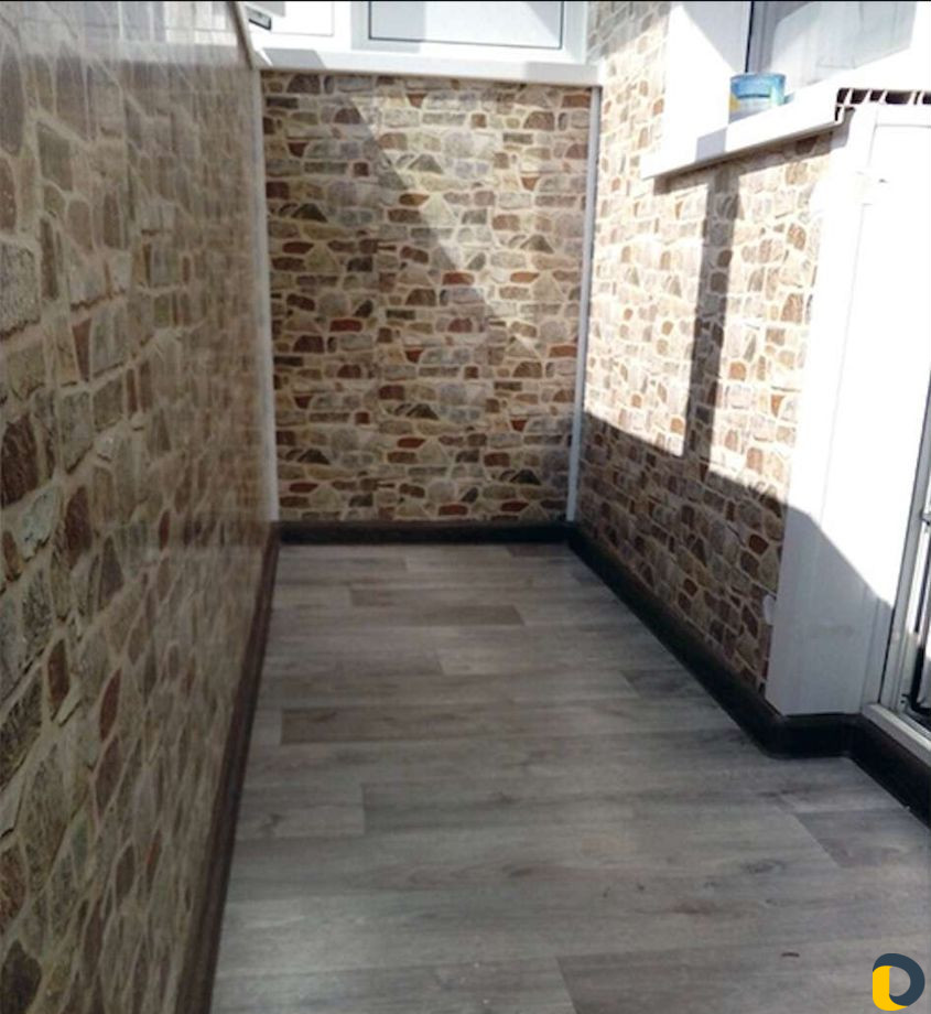 Отделка балконов, балконы под ключ, окна пвх