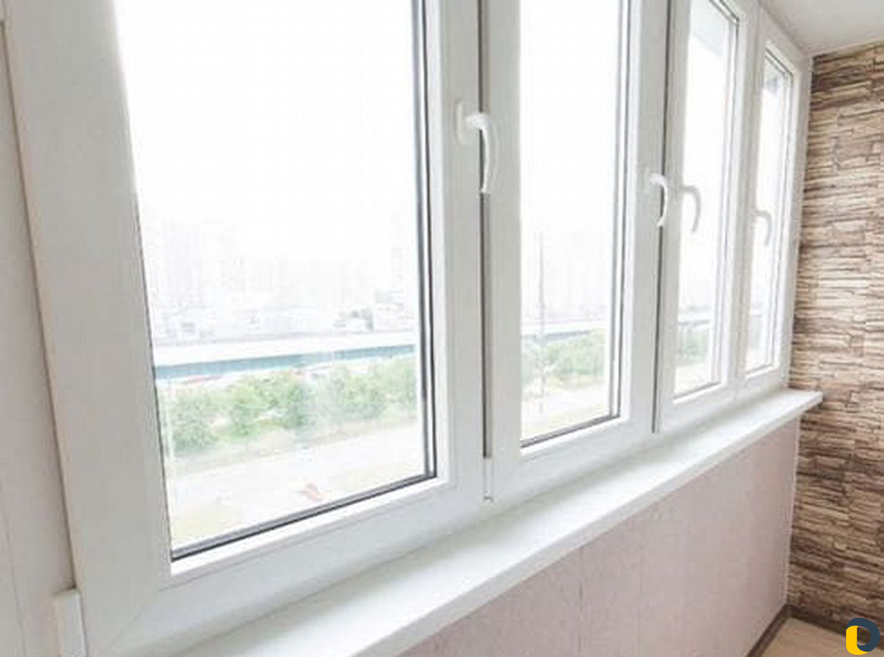 Отделка балконов, балконы под ключ, окна пвх