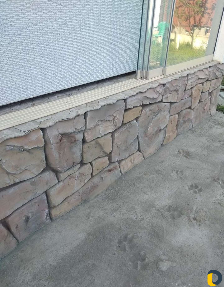 Отделка цоколя, фасада