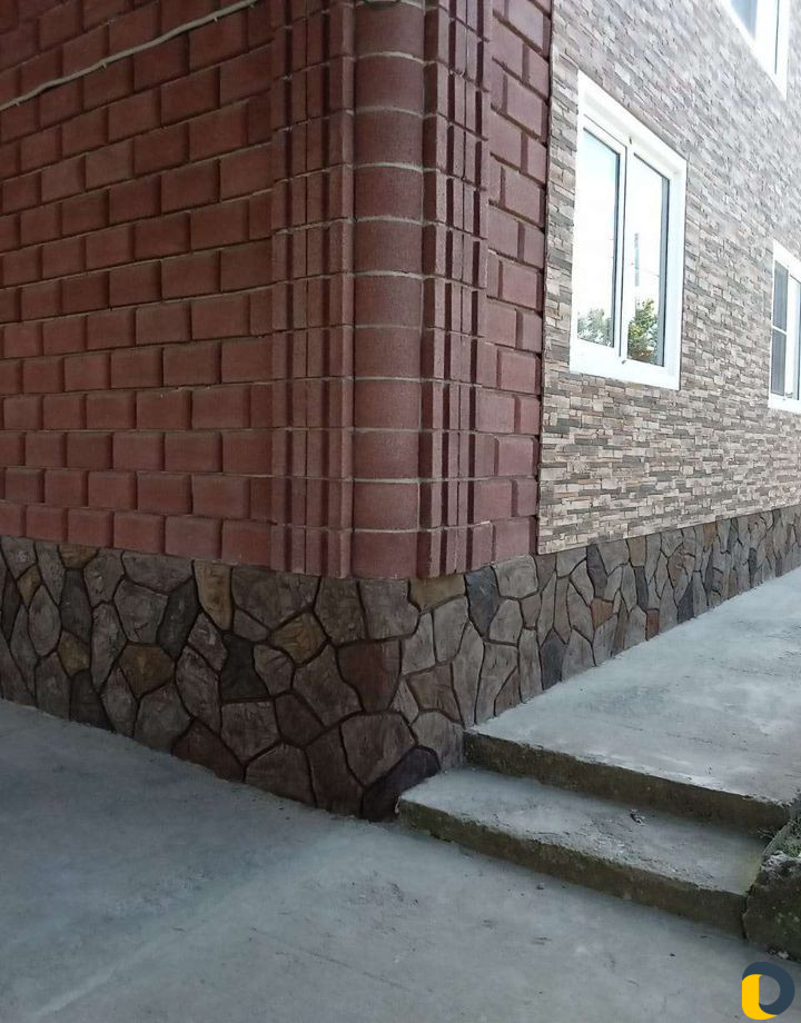 Отделка цоколя