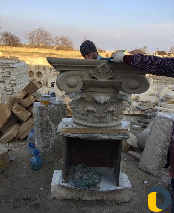 Отделка домов облицовочным камнем ручные узоры