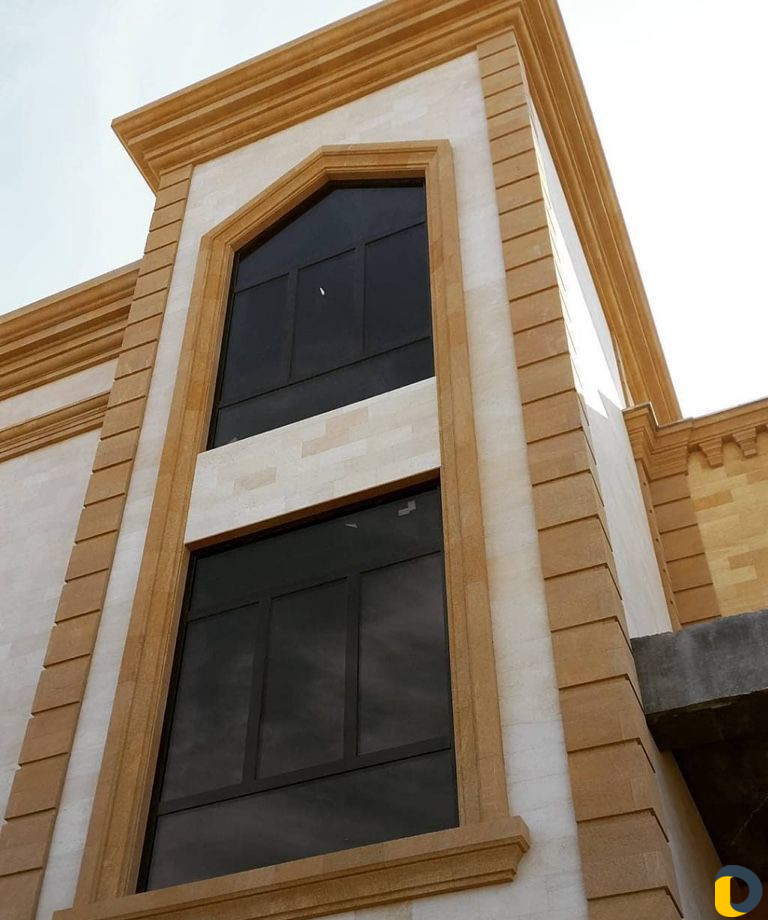 Отделка фасадов, натуральным Дагестанским природны