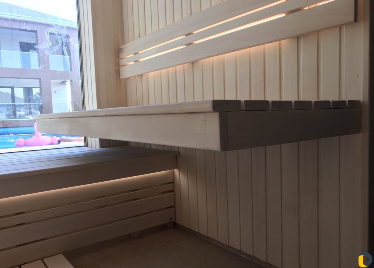 Отделка саун/бань /потолки/вагонка