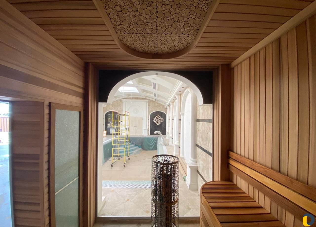 Отделка саун/бань /потолки/вагонка