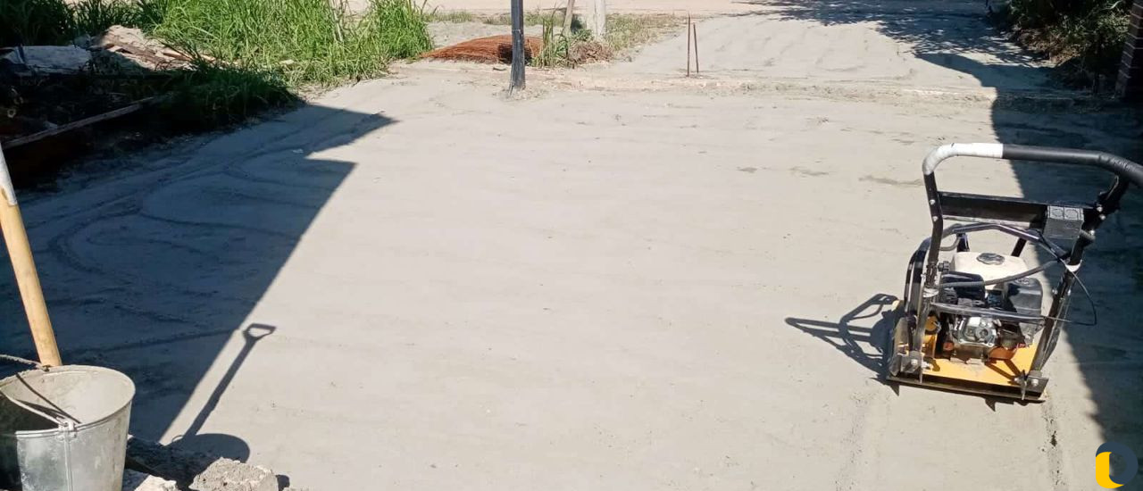 Отмостка площадка лестницы от частника