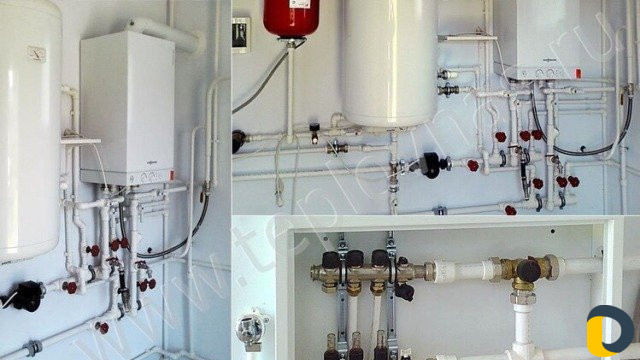 Отопление тёплый пол водоснабжение сантехника монт