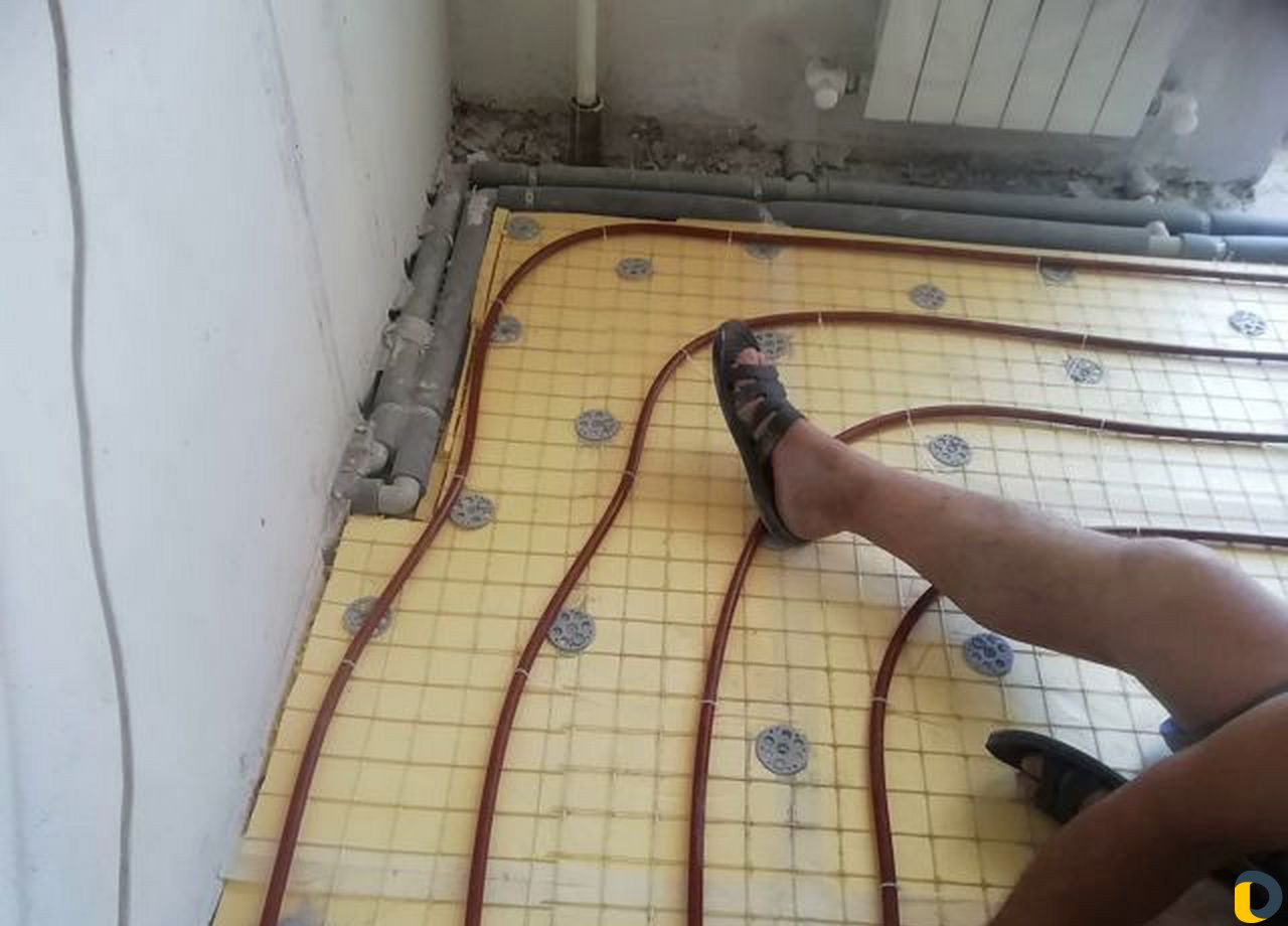 Отопление в дом. Тёплые полы
