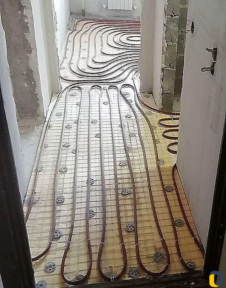 Отопление в дом. Тёплые полы