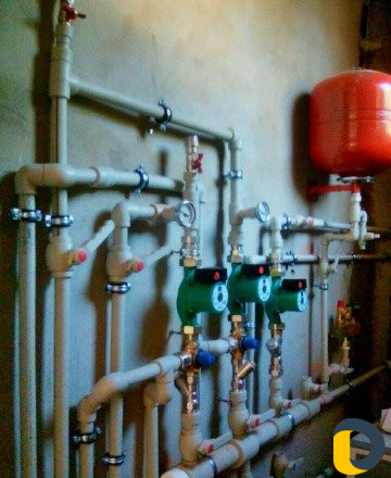 Отопление, водоснабжение, канализация, кафель