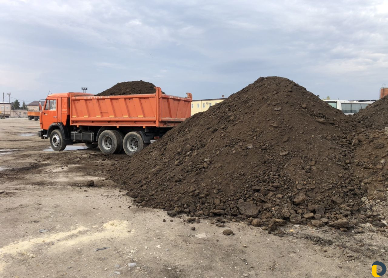 Отсев Песок Щебень Чернозём Грунт Земля плодоро