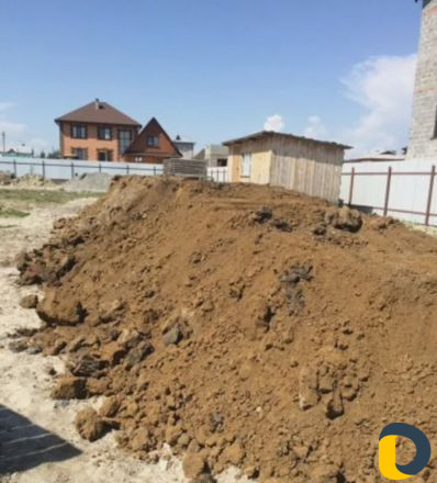 Отсыпать участок грунт