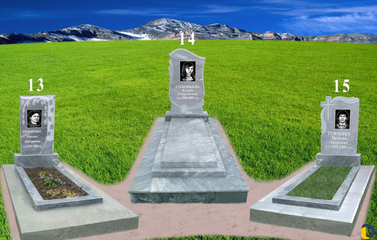 Памятники. Мрамор