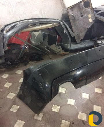 Пайка бамперов