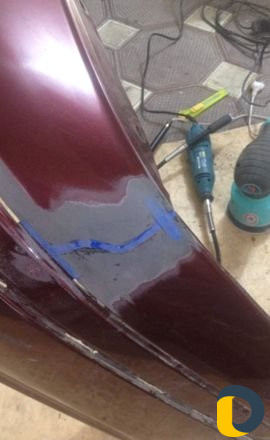 Пайка бамперов