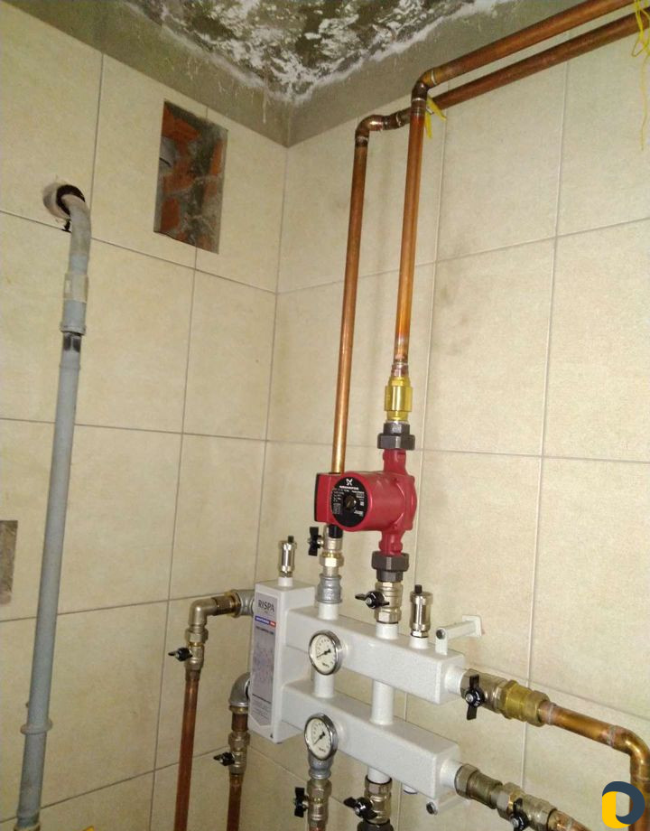 Пайка меди, медных труб,установка газовых котлов