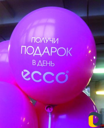 Печать на шарах