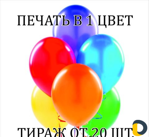 Печать на шарах