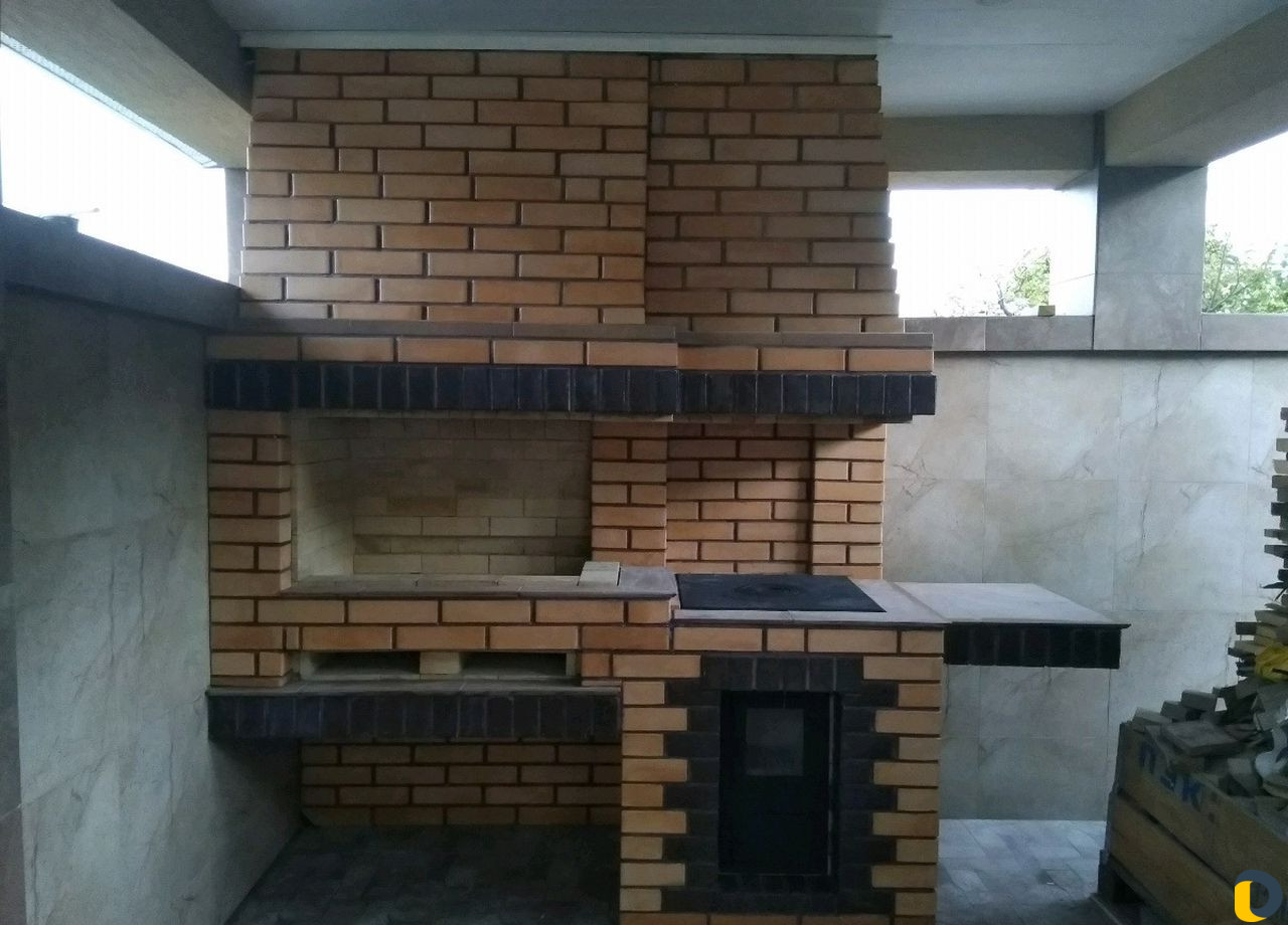 Печи, камины, барбекю, тандыры работа с камнем