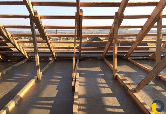 Пенабетон с добавлением волокна