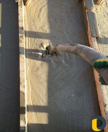 Пенабетон с добавлением волокна