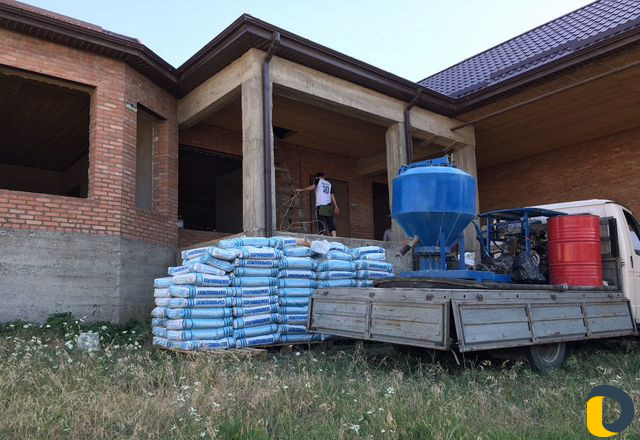 Пенабетон с добавлением волокна