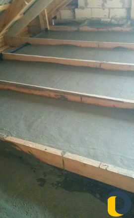 Пено бетон заливка потолк с волокном