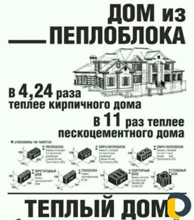 Пеплоблоки