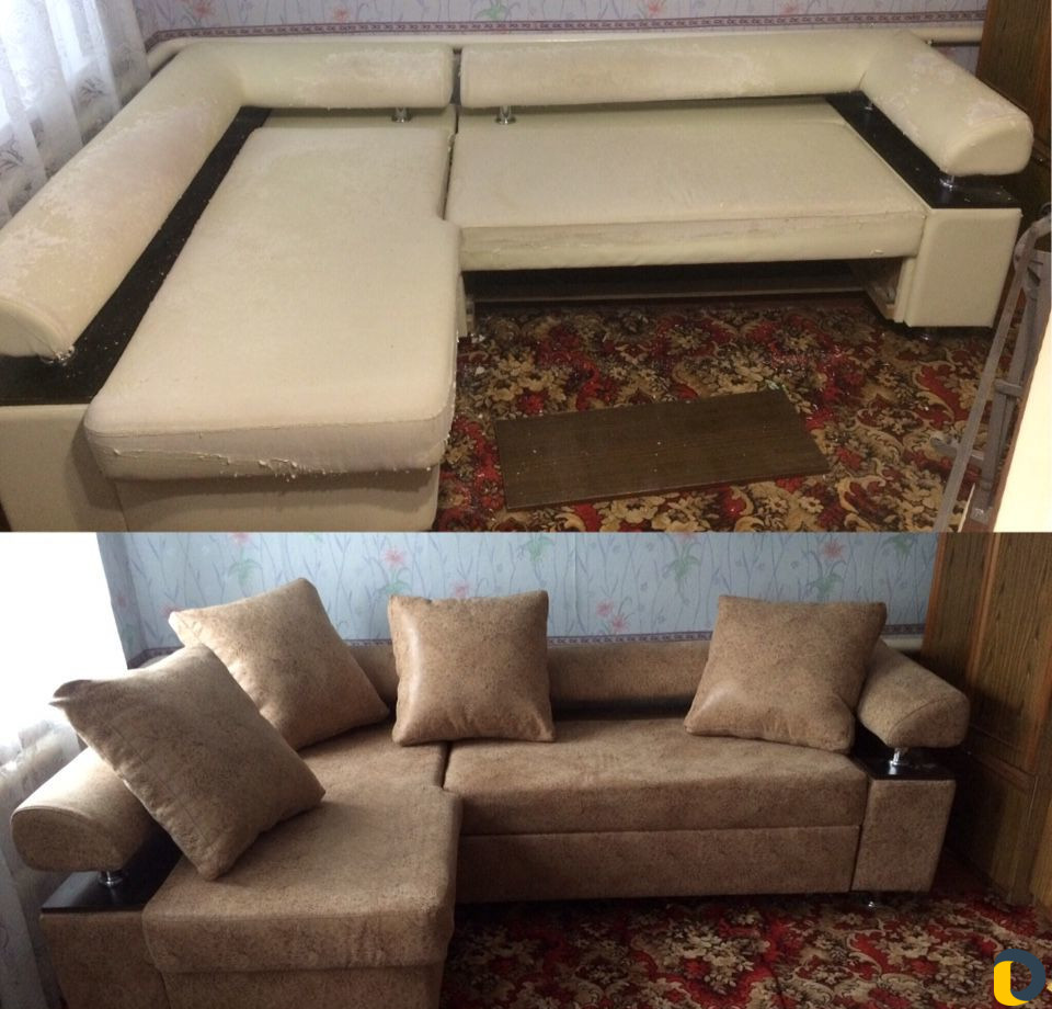 Перетяжка и ремонт мягкой мебели