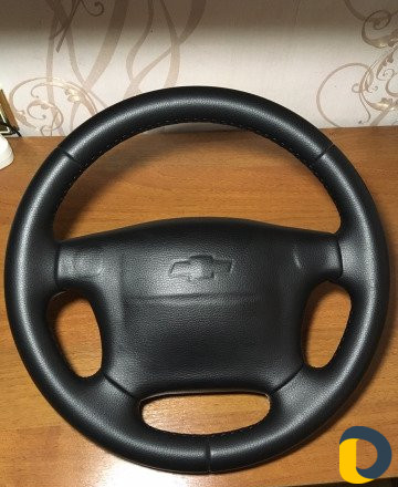 Перетяжка руля в кожу