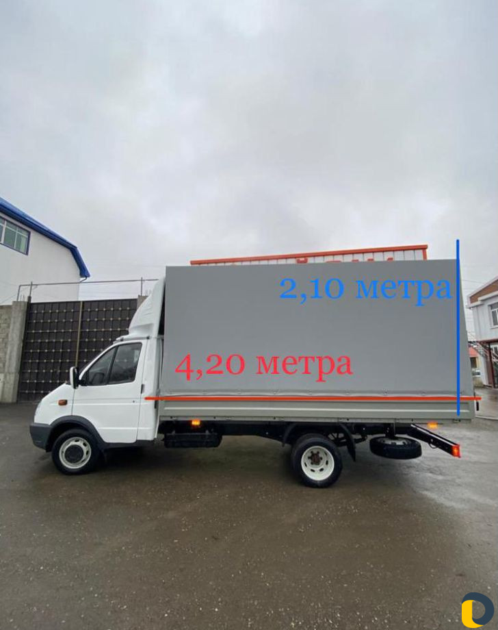 Перевозка груза газель