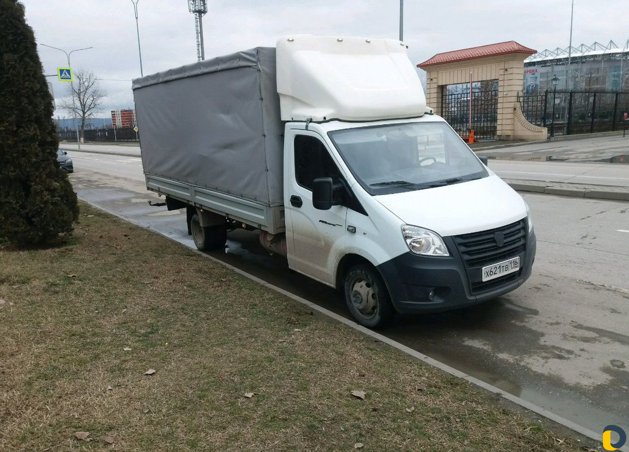 Перевозка грузов на Газели Next длина кузова 5,20