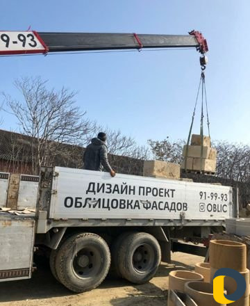 Перевозка крупногабаритных грузов на манипуляторе