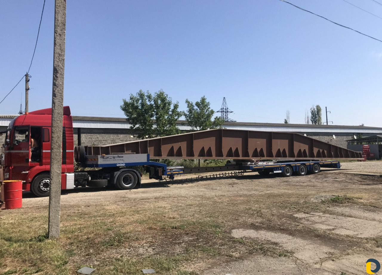 Перевозка негабаритного груза тралом