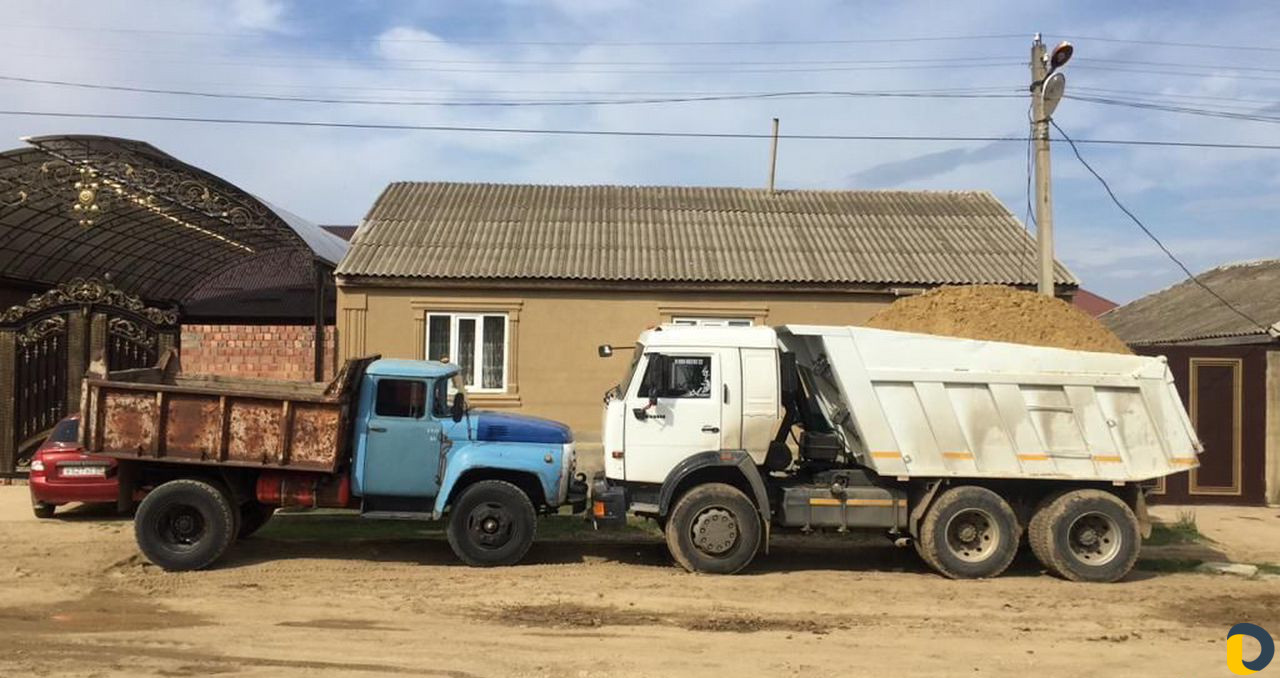 Перевозка щебень, песок, и т.д